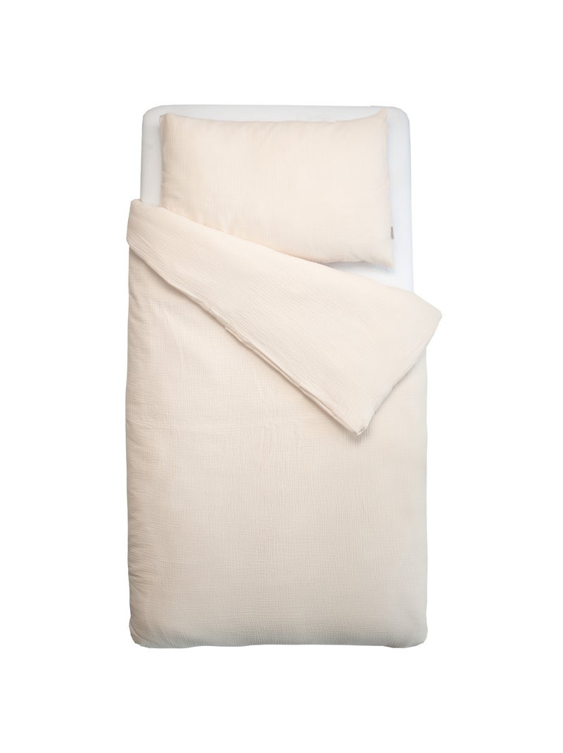 Completo letto bebè garza cotone | sevira kids | sevira kids Beige - Kiabi