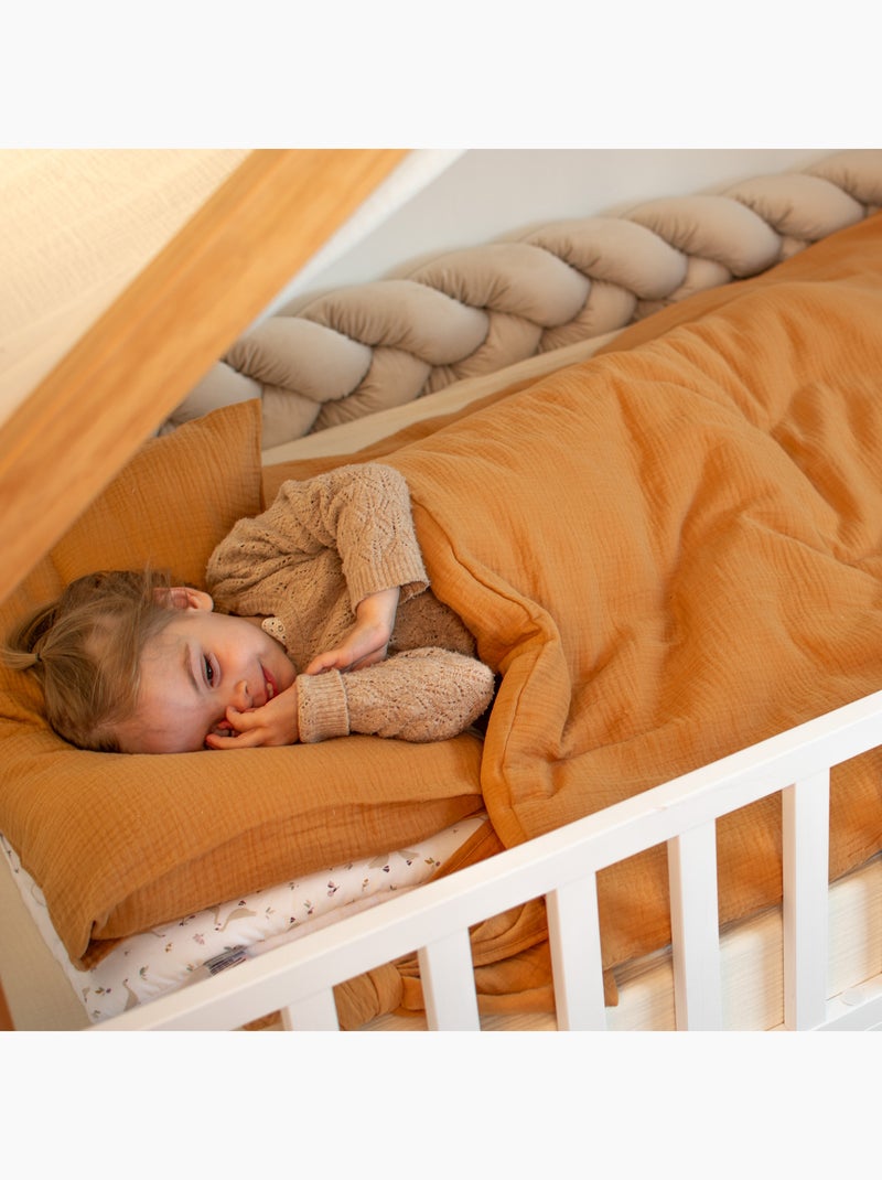 Completo letto bebè garza cotone | sevira kids | sevira kids Beige - Kiabi