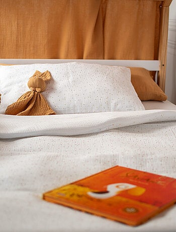 Completo letto bebè garza cotone | sevira kids | sevira kids
