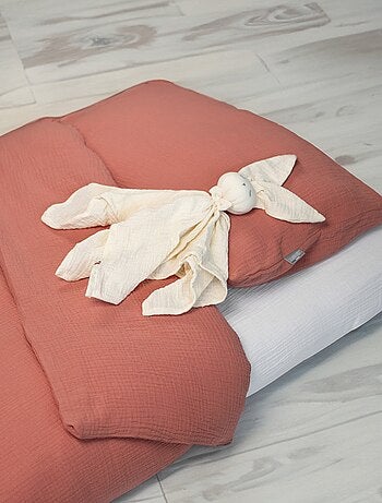 Completo letto bebè garza cotone | sevira kids | sevira kids