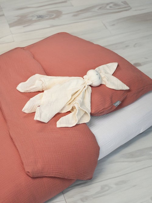 Completo letto bebè garza cotone | sevira kids | sevira kids - Kiabi Completo letto bebè garza cotone | sevira kids | sevira kids - Kiabi