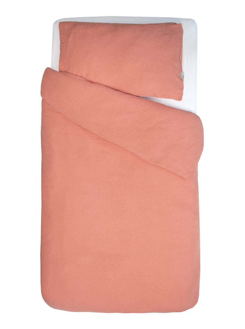 Completo letto bebè garza cotone | sevira kids | sevira kids Marrone - Kiabi