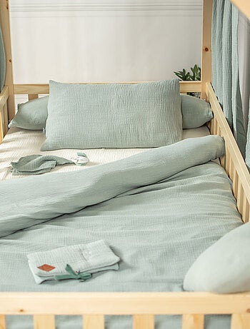 Completo letto bebè garza cotone | sevira kids | sevira kids