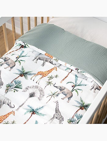Completo letto bebè reversibile cotone | SEVIRA KIDS