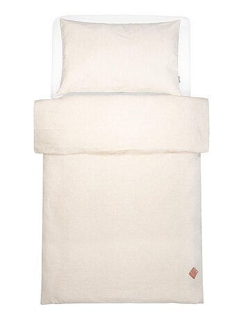 Completo letto bebè reversibile lino | sevira kids | sevira kids