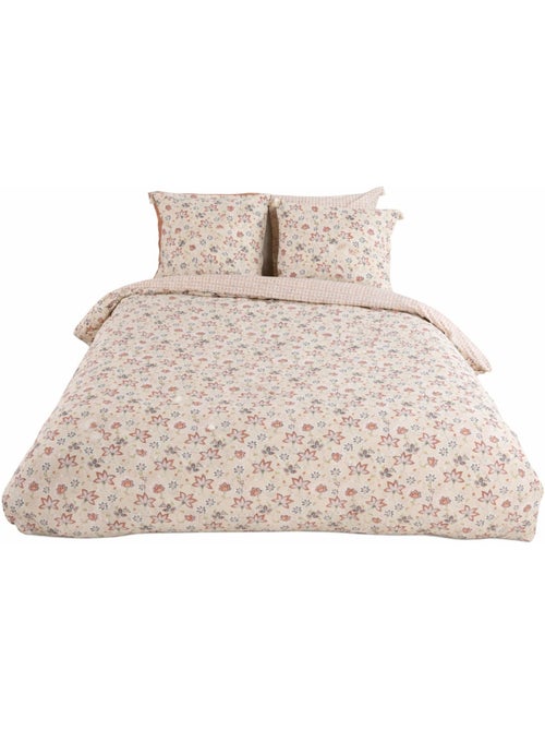 Completo letto campestre reversibile - Kiabi Completo letto campestre reversibile - Kiabi