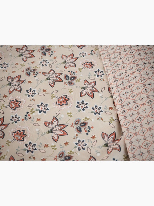 Completo letto campestre reversibile - Kiabi Completo letto campestre reversibile - Kiabi
