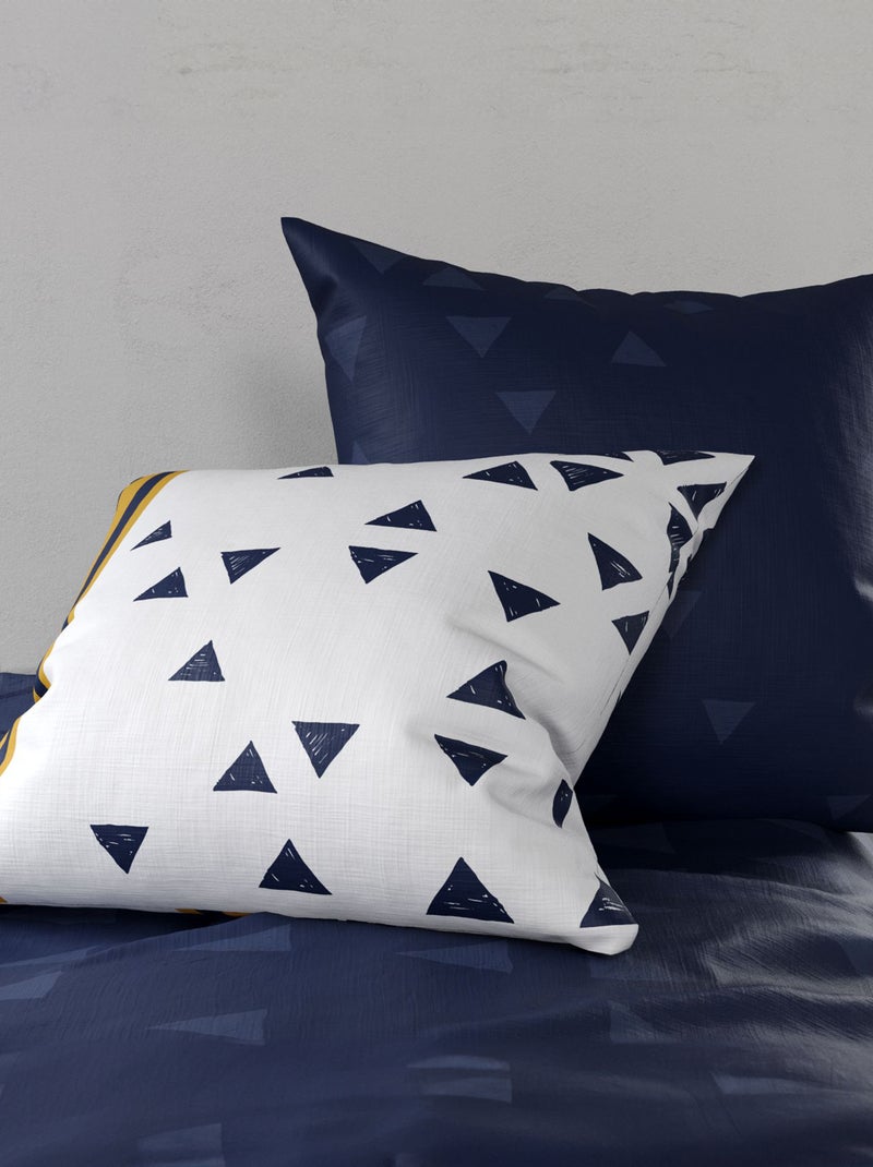 Completo letto con stampa - 2 piazze BIANCO - Kiabi