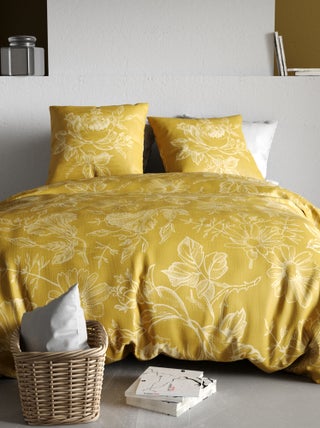 Completo letto con stampa a fiori - 2 piazze