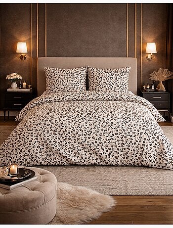 Completo letto con stampa animalier