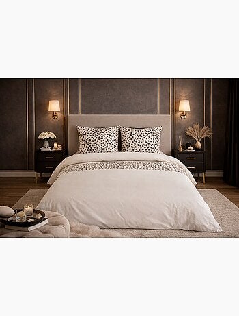 Completo letto con stampa animalier