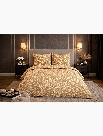 Completo letto con stampa animalier