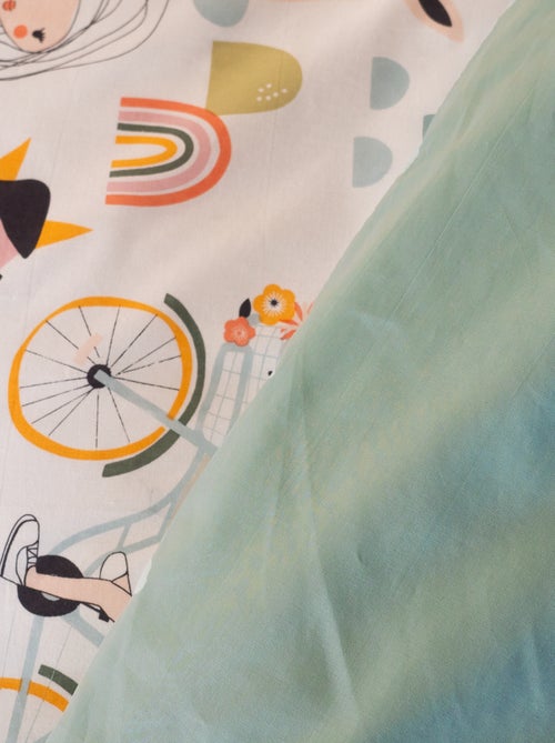 Completo letto con stampa fantasia - 1 piazza - Kiabi