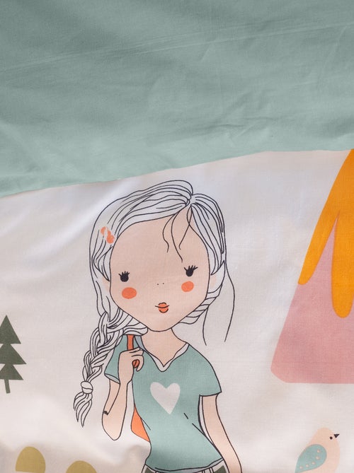 Completo letto con stampa fantasia - 1 piazza - Kiabi