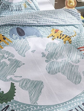 Completo letto con stampa fantasia - 1 piazza