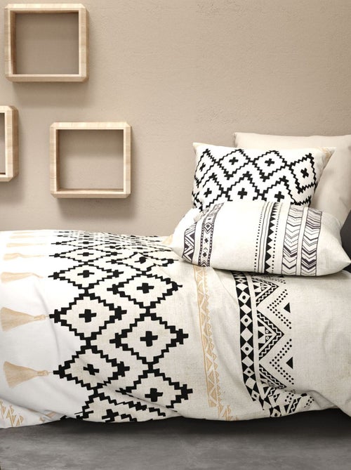 Completo letto con stampa fantasia - 2 piazze - Kiabi