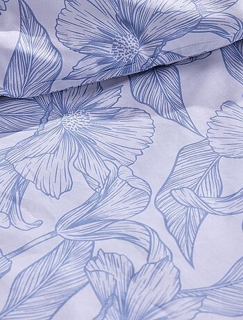 Completo letto con stampa floreale - 2 piazze