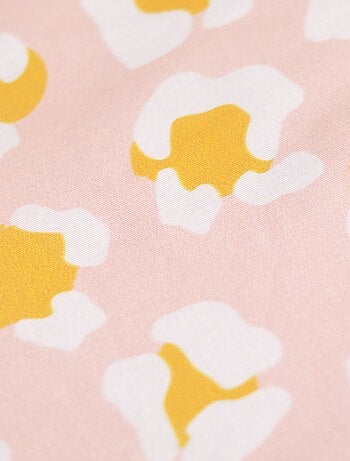 Completo letto con stampa leopardata - 2 piazze