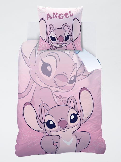 Completo letto con stampa 'Stitch e Angel' - 1 persona - Kiabi