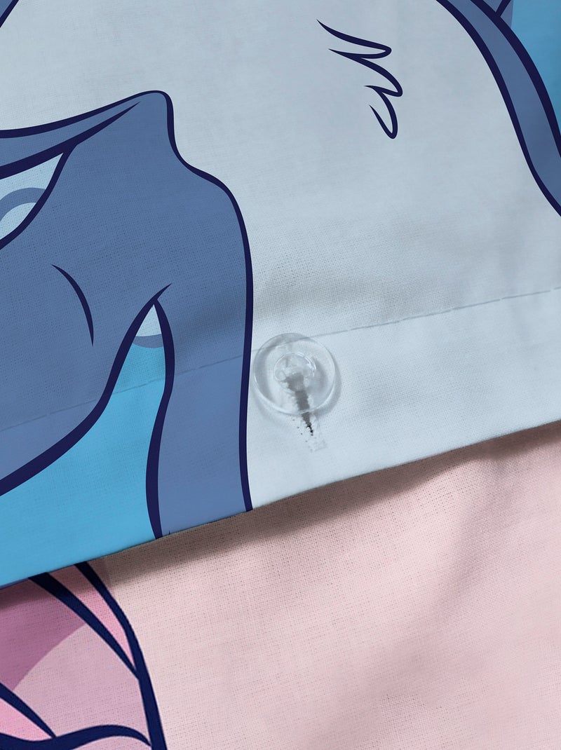 Completo letto con stampa 'Stitch e Angel' - 1 persona Blu - Kiabi