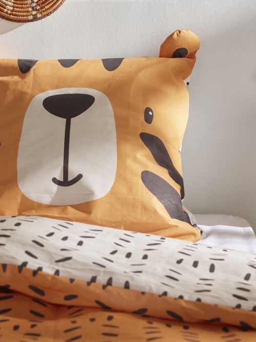 Completo letto con stampa tigre - 1 piazza - Kiabi