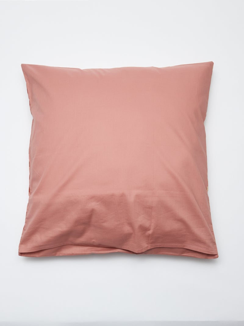 Completo letto copripiumino 240 x 220 cm + federe - 2 pezzi ROSA - Kiabi