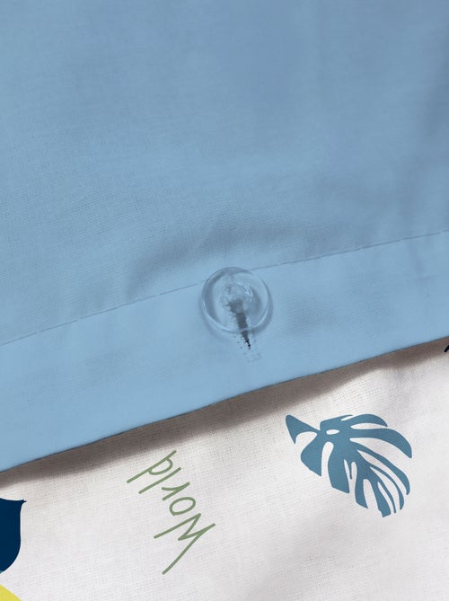 Completo letto double face 1 piazza - Kiabi