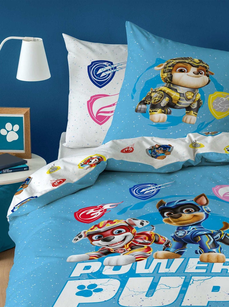 Completo letto double face 'Paw Patrol' BLU - Kiabi