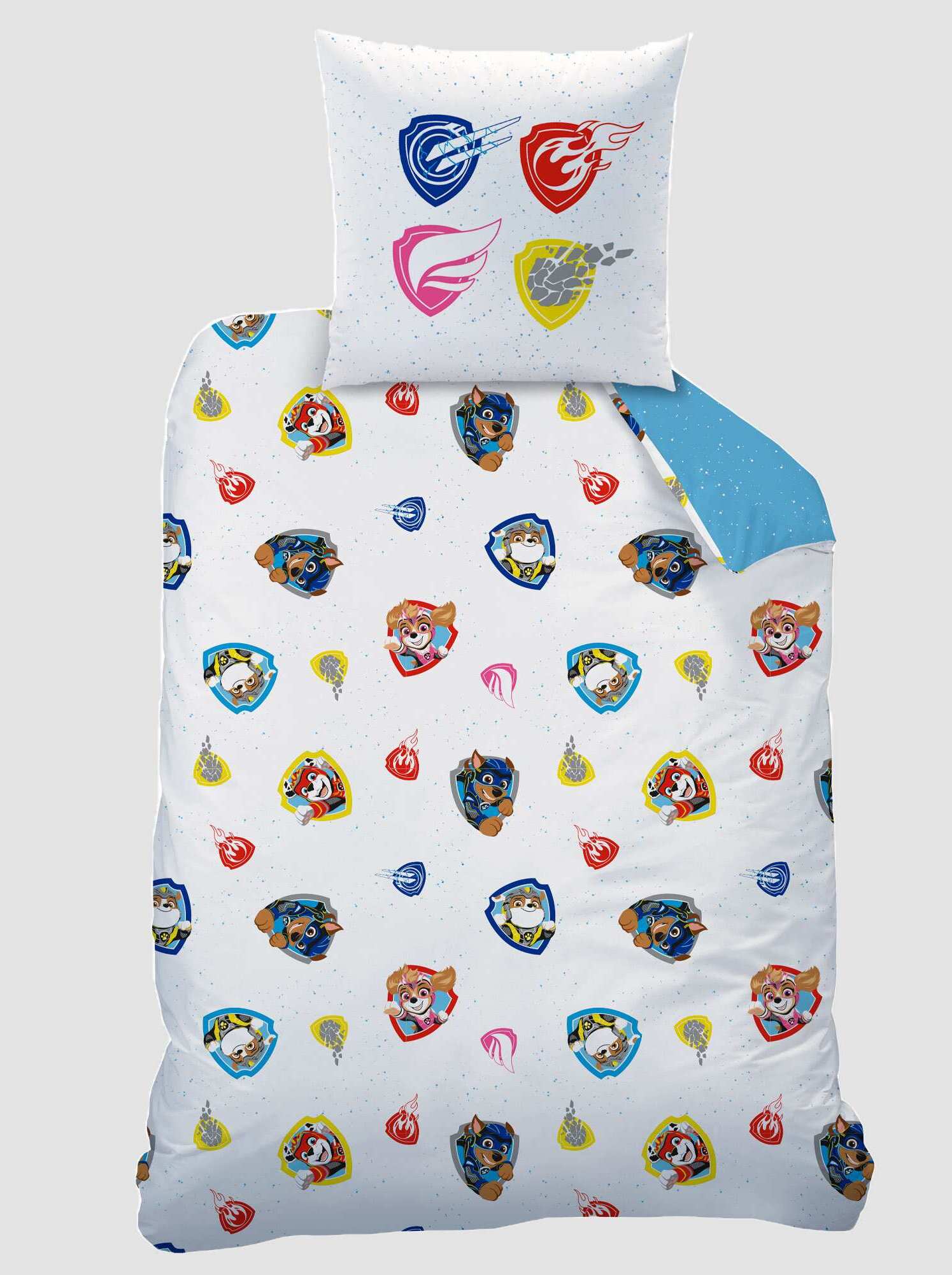 Completo letto double face 'Paw Patrol' - BLU - Kiabi - 38.00