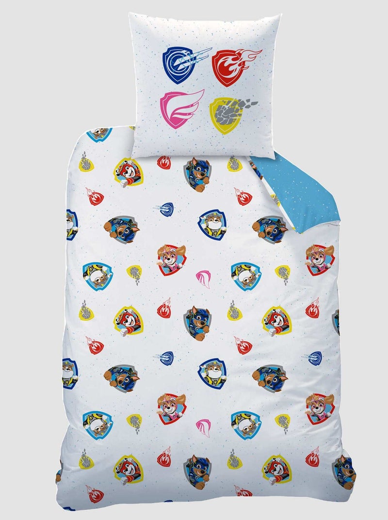 Completo letto double face 'Paw Patrol' BLU - Kiabi