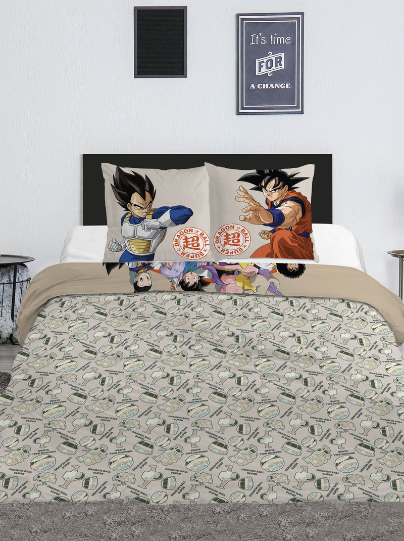 Completo letto 'Dragon Ball Z' - 2 persone Beige - Kiabi
