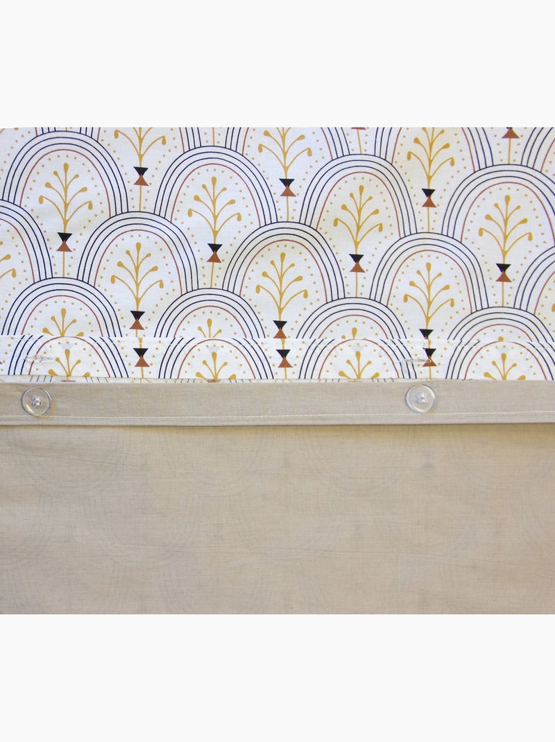 Completo letto eleganza naturale Beige - Kiabi