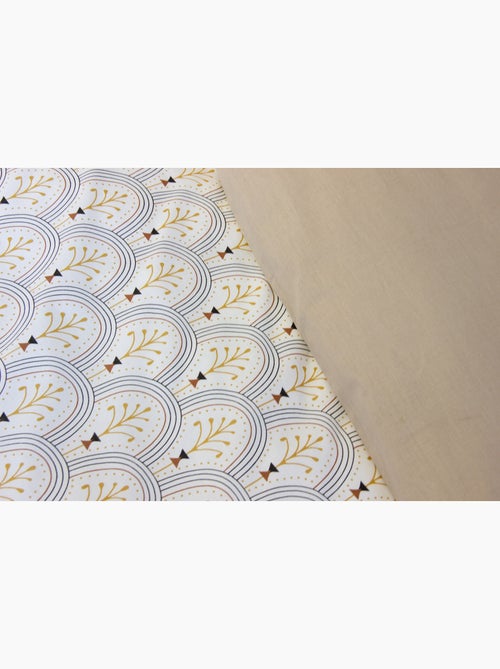 Completo letto eleganza naturale - Kiabi