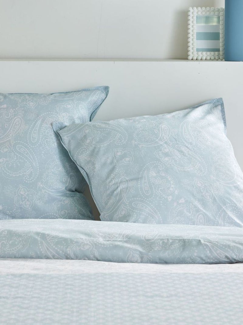 Completo letto fantasia reversibile - 2 persone Grigio - Kiabi