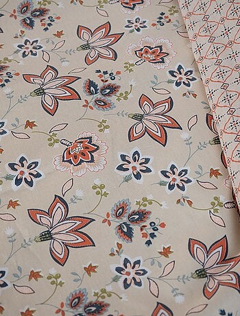 Completo letto floreale - 2 piazze