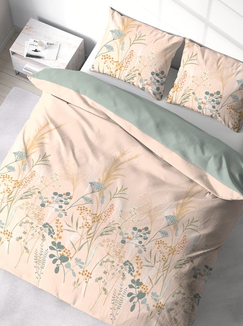 Completo letto floreale - 2 piazze - Kiabi