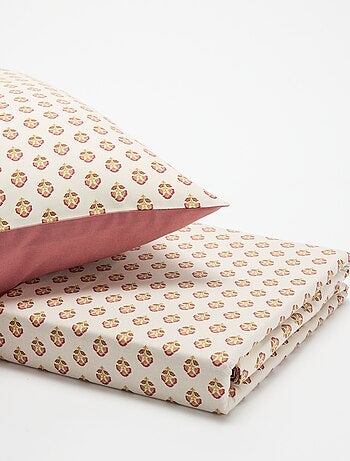Completo letto floreale 1 persona (140 x 120cm) - Kiabi Home