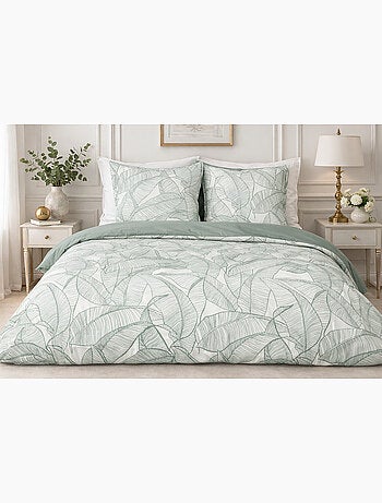 Completo letto fogliame naturale
