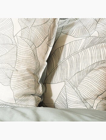 Completo letto fogliame naturale