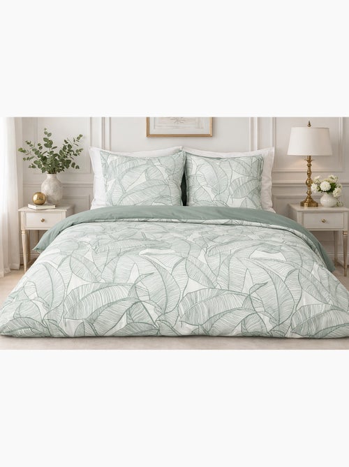 Completo letto fogliame naturale - Kiabi Completo letto fogliame naturale - Kiabi