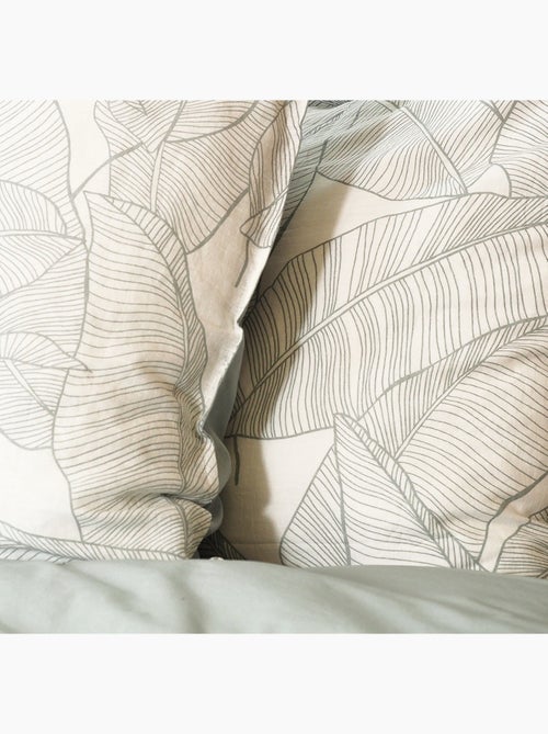 Completo letto fogliame naturale - Kiabi Completo letto fogliame naturale - Kiabi