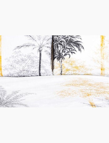 Completo letto foresta rilassante