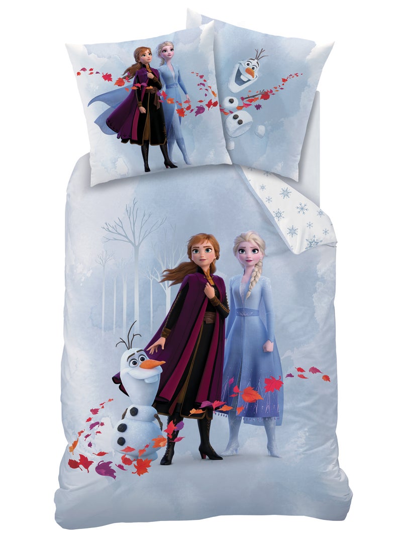 Completo letto 'Frozen' - 1 piazza blu - Kiabi