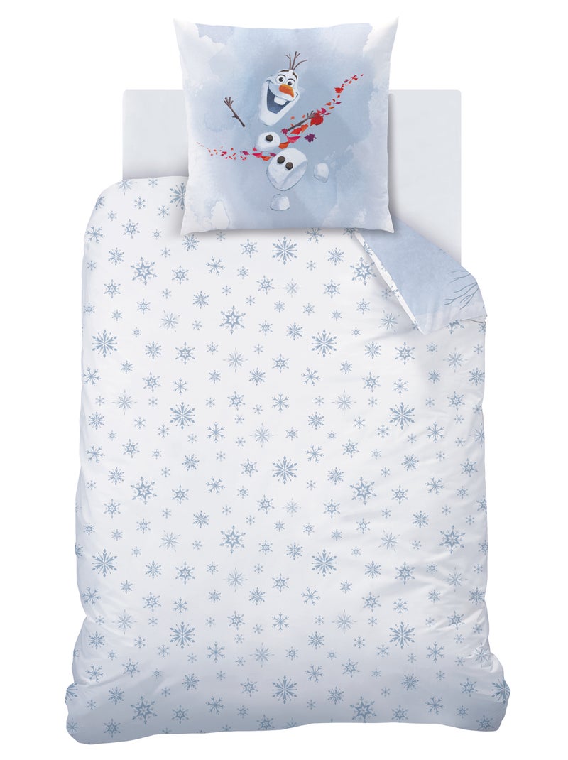 Completo letto 'Frozen' - 1 piazza blu - Kiabi