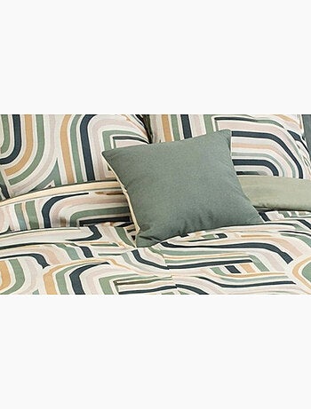 Completo letto geometrico retro