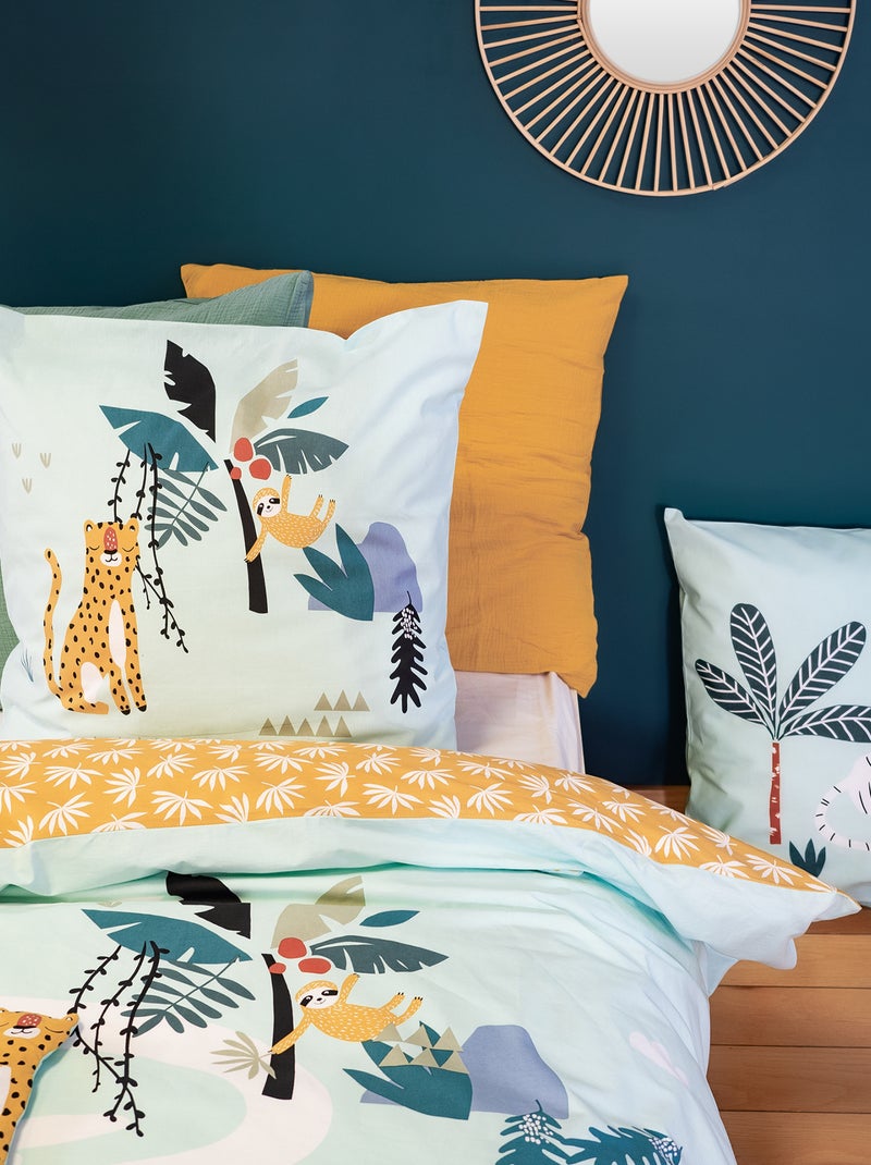 Completo letto giungla - 1 piazza Bianco - Kiabi