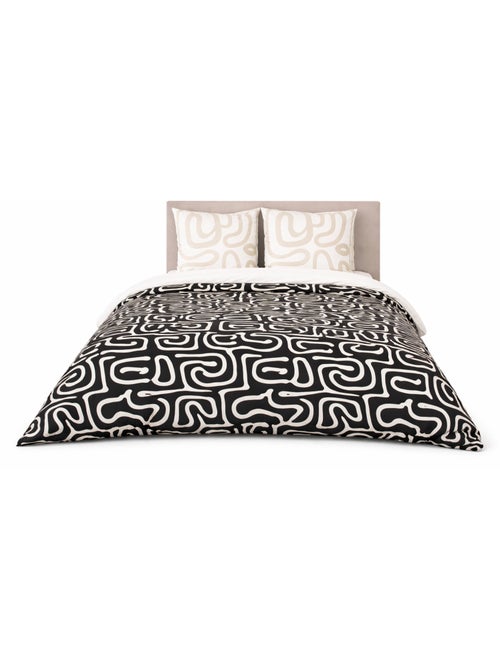 Completo letto grafico reversibile - Kiabi Completo letto grafico reversibile - Kiabi