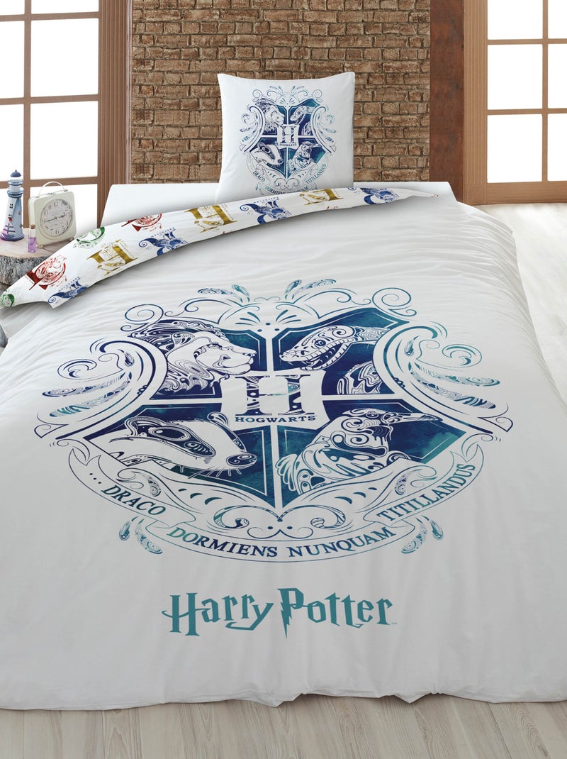 Completo letto 'Harry Potter' - 1 piazza Bianco - Kiabi