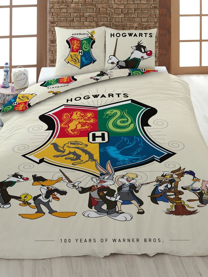 Set Biancheria Letto Harry Potter - Copripiumino 140x200cm + Federa 65x65cm - 100% Cotone - Foto 8