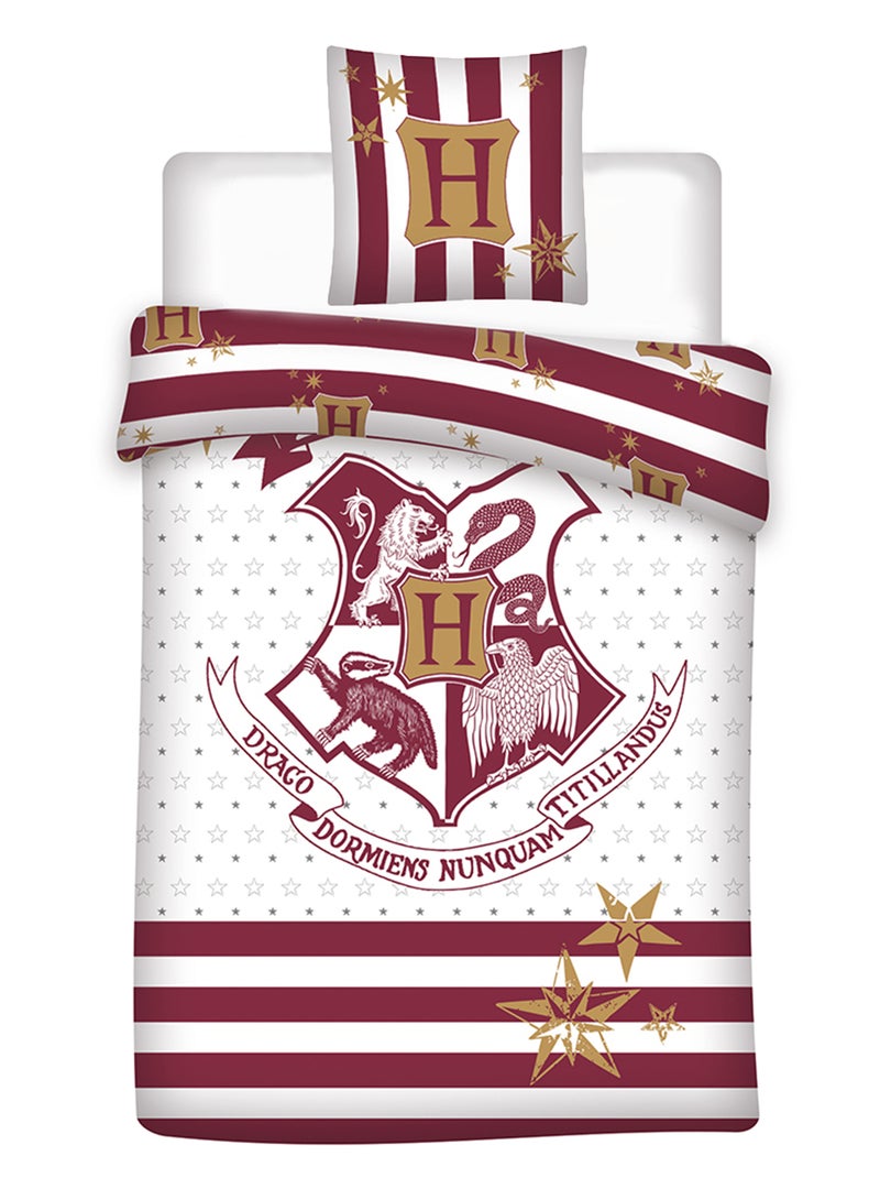 Completo letto 'Harry Potter' bianco - Kiabi